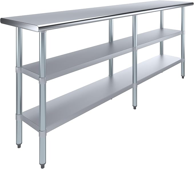 AmGood Stainless Steel Work Table by AmGood