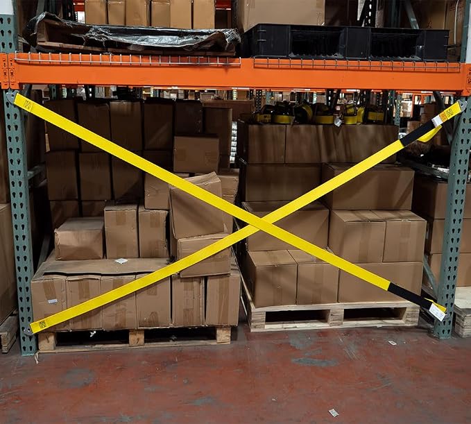 Mytee Products 2"x110.5" Pallet Rack Safety Straps - Image 2