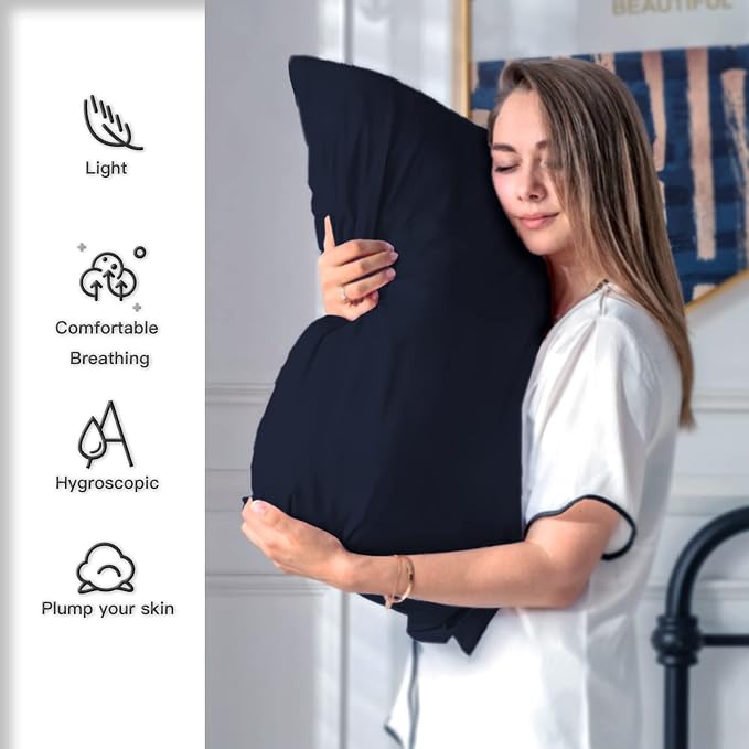 Natural Mulberry Silk Pillowcase - Image 3