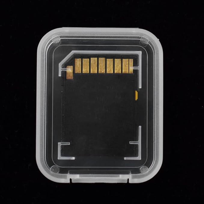Transparent Standard SD SDHC Memory Card Case Holder Box Storage Boxes - Image 5