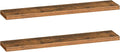 HOOBRO Floating Shelves for Wall, Wall Mounted Shelf Set of 2, for Wall in by HOOBRO