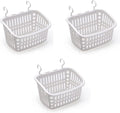 3PCS Plastic Hanging Baskets for Shower, Hanging Basket Organizer by Doitxue