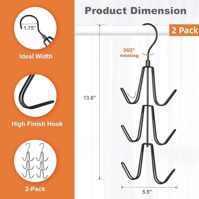 TOPIA HANGER Purse Hanger Organizer - Image 3