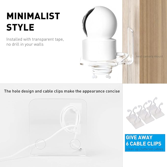 OAPRIRE Acrylic Floating Wall Shelves Set of 3 - Image 5