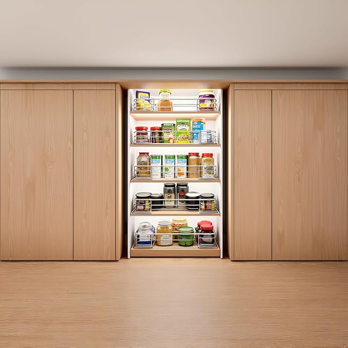 Pull Out Cabinet Organizer, Slide Out Shelves - Image 8