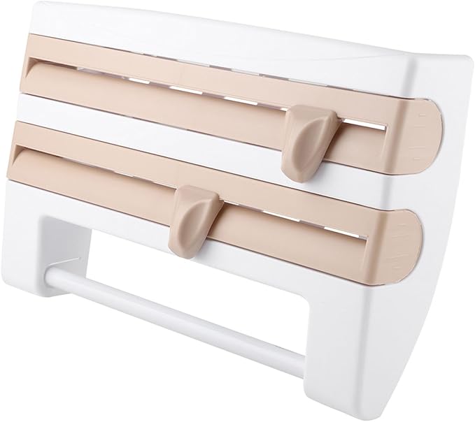 GOTOTOP Kitchen Cling Film Holder, WallMounted Organizer - Image 2