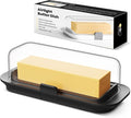 Butter Dish with Lid for Countertop and Refrigerator Door Shelf, Airtight by Pisol
