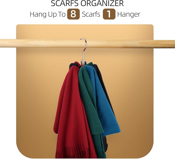 ZEDODIER Belt Hanger, Belt Rack Closet Accessories Organizer, Maximum 24 - Image 5