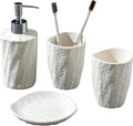 Bathroom Accessories Set, Toothbrush Holder, Bar Soap Dish Holder Saver by Haocoott
