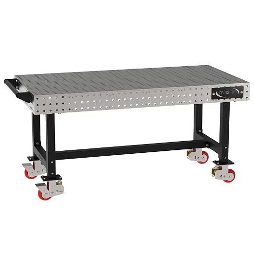Classroom Welding & Fixture Table, 1/4" Carbon Steel Top, Made in The USA by DiversifiedWoodcrafts