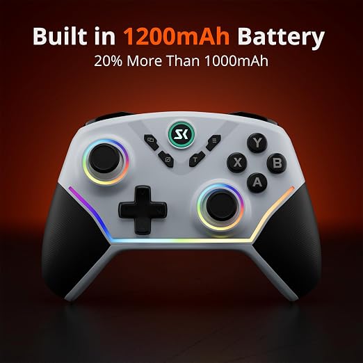 Wireless PC Controller with Hall Effect Joysticks & Triggers, 1000Hz Polling - Image 2
