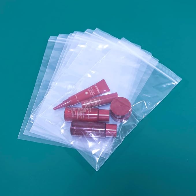 iMailer - 200 Count - 6" x 9" Clear Reclosable Zip Plastic Poly Bags 2 Mil - Image 5
