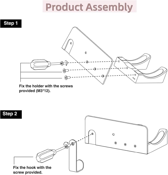 Hair Dryer Holder, Aluminum Alloy Blow Dryer Holder - Image 9