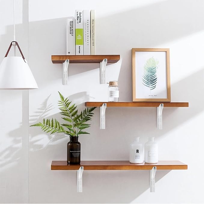 10 Pack 9‑Inch Adjustable Wire Shelf Brackets – Heavy‑Duty Double‑Track Closet - Image 5