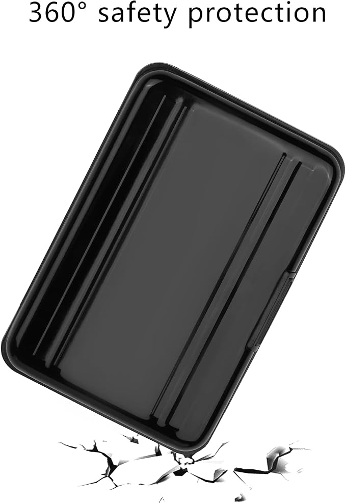 Aluminum Shock Resistant Carrying Box Holder Memory Card Storage Box Case - Image 4