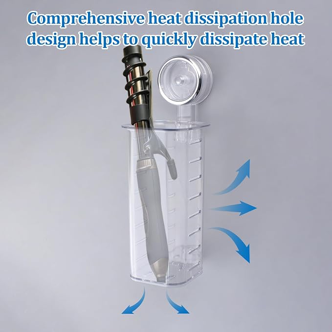 1 Pack Hair Dryer Holder, Curling Iron and Flat Iron Storage, Blow Dryer - Image 5