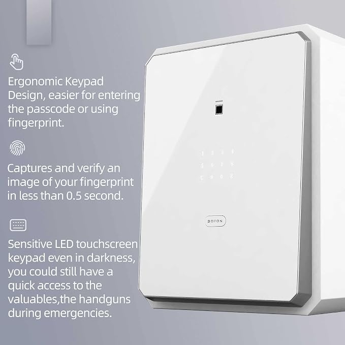 Fingerprint Password Safe Box - Image 5