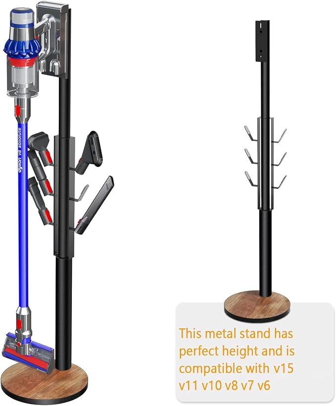 Docking Station Holder Freestanding Vacuum Stand Rack Compatible - Image 6