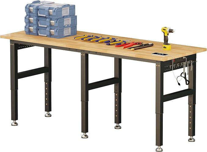SPECRAFT 72“ Adjustable Heavy Duty Workbench by SPECRAFT