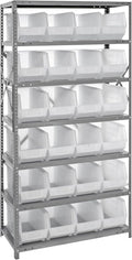 Quantum Storage Systems QSBU-265CL Giant Open Hopper Steel Shelving System by QuantumStorageSystems