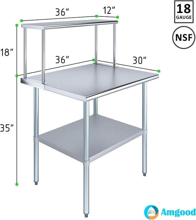 Stainless Steel Work Table - Image 3