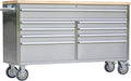 61 in Tool Chest, Tool Box Mobile 9 Drawers Storage Rolling Cabinet by MERXENG