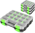 Generic Tool Box with Transparent Lid, Double Side 34-Compartments Organizer by Unknown
