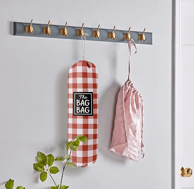 Funny Grid Bag Bag， Grocery Bags Holder Organizer - Image 5