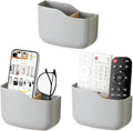 SUNFICON Wall Mount Remote Control Holders 3 Pack Adhesive Media Player by SUNFICON