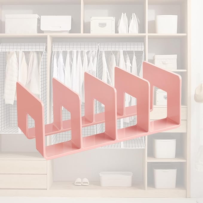 Wardrobe Divider Shelf Purse Organizer - Image 2