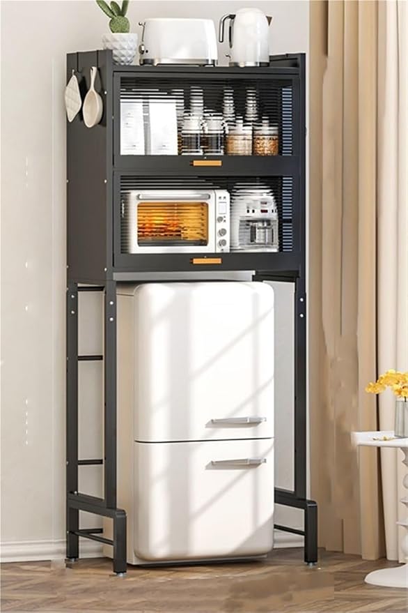 Stackable Kitchen Rack Cabinet Shelf Organizer by Unknown