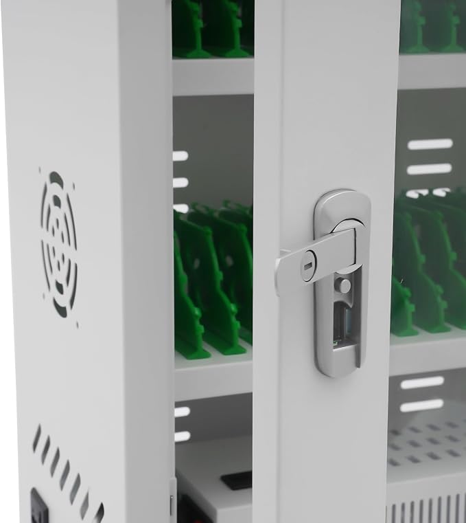 30 Slots Cell Phones Charging Station, Rechargeable Cellphone Locker Storage - Image 7