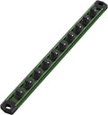 WORKPRO Magnetic Socket Organizer, 3/8-Inch Drive Aluminum Alloy Sockets Rail by WORKPRO