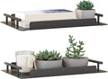 Bathroom Organizer Countertop, Counter Decorative Tray Cosmetic Organizer by FLE