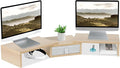 TEAMIX 3 Shelf Monitor Stand Riser by TEAMIX