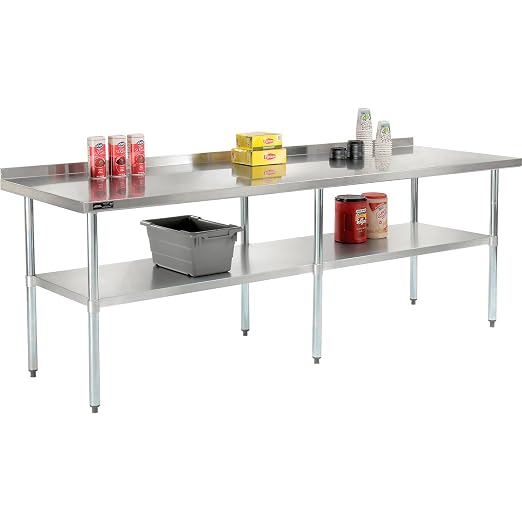 Nexel WB9630BSS Stainless Steel Worktable - Image 3