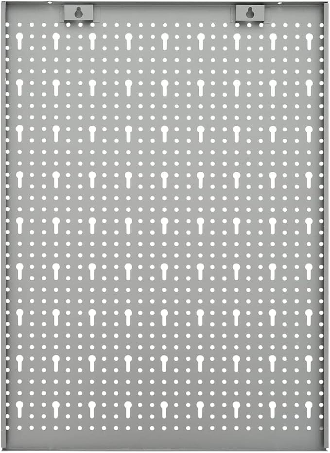 Wall-Mounted Peg Boards 3 pcs 15.7"x22.8" Steel 145349 - Image 5