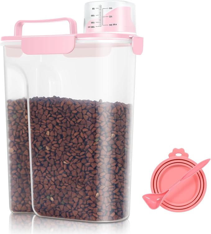 Pet Dog Cat Food Storage Container 5 to 7 lbs by TBMax