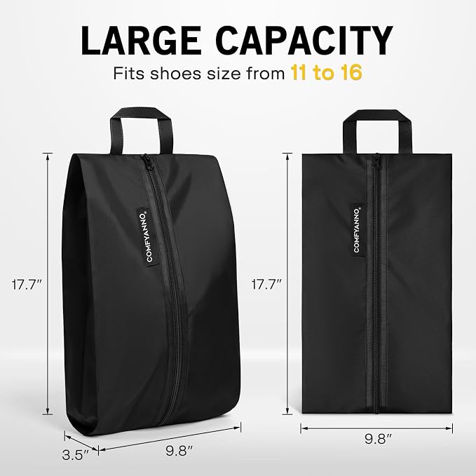 Comfyanno Travel Shoe Bag, Shoe Storage Bag - Image 4