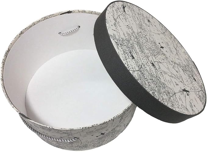 Sarah's Hat Boxes Classic Travel Hat Box – 12.75" x 6.5" Handmade in USA – - Image 4