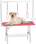 VFK 47'' Large Dog Grooming Table Stainless Steel Foldable Grooming Table by Unknown