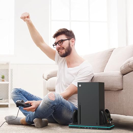 Charging Stand with Cooling Fan, CODOGOY Vertical Stand Compatible with Xbox - Image 9