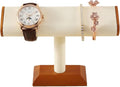 Solid Wood T-bar Watch Display Stand Bracelet Holder Jewelry Tower Organizer by JewelryStorage