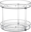 Clear Lazy Susan Turntable Organizer, Rotating Spice Rack Kitchen Pantry by ShelfShaper