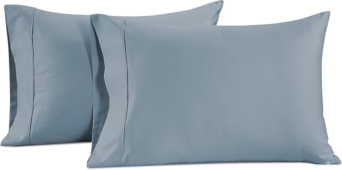 LANE LINEN Pillow Case Covers King Set of 2 100% Egyptian Cotton Sateen Soft by LaneLinen