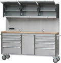 72 inch Stainless Steel Tool Chest by AnorTrek