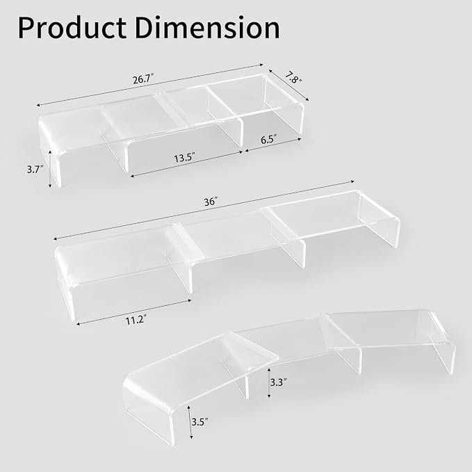 Acrylic Monitor Stand, Computer Accessories - Image 7