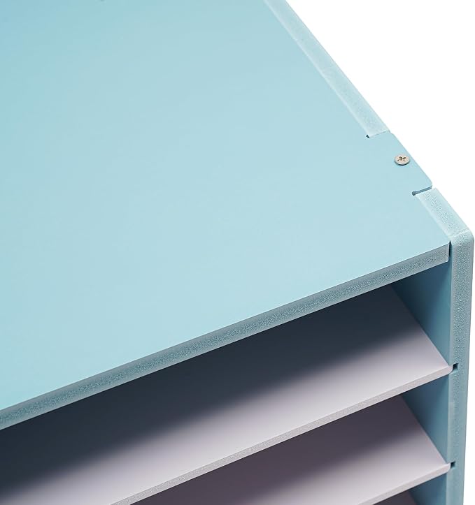 Mail Sorter Organizer, 12 Compartments Mailbox - Image 7