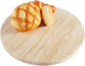 Travertine Lazy Susan for Table Top, 12 in Lazy Susan Turntable Organizer for by BCS