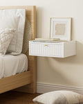 Floating Nightstand, Wall Mounted Night Stand by AEPOALUA